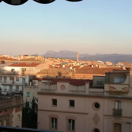 Pis Amb Grans Vistes A Montserrat Igualada Exterior foto